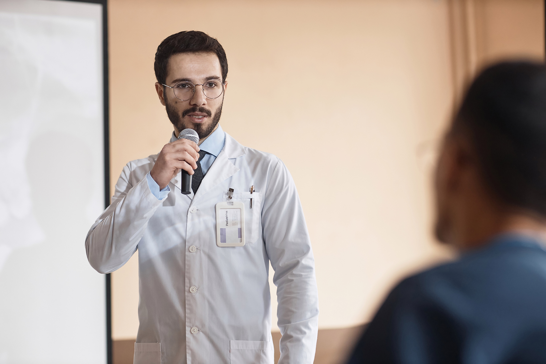 BDEG - British Dermatology Education Group - Doctor asking event questions about dermatology exam